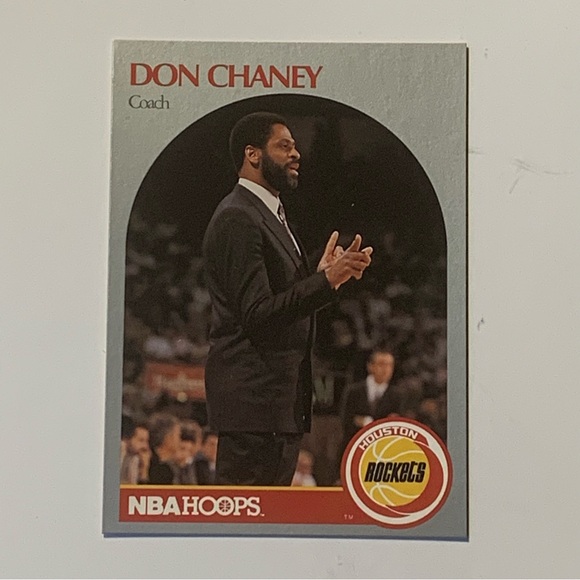 1990 NBA HOOPS Houston Rockets Don Chaney #314 - Picture 1 of 2